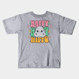 Happy Hippo Groovy Kids T-Shirt